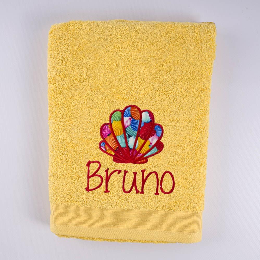 Toallas Personalizadas Bordadas Conchas Marinas Nanetes - Nanetes #