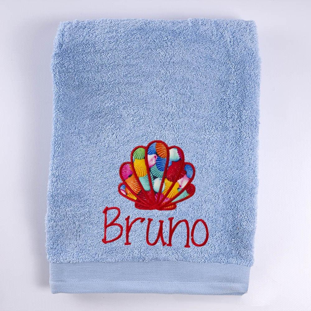 Toallas Personalizadas Bordadas Conchas Marinas Nanetes - Nanetes #