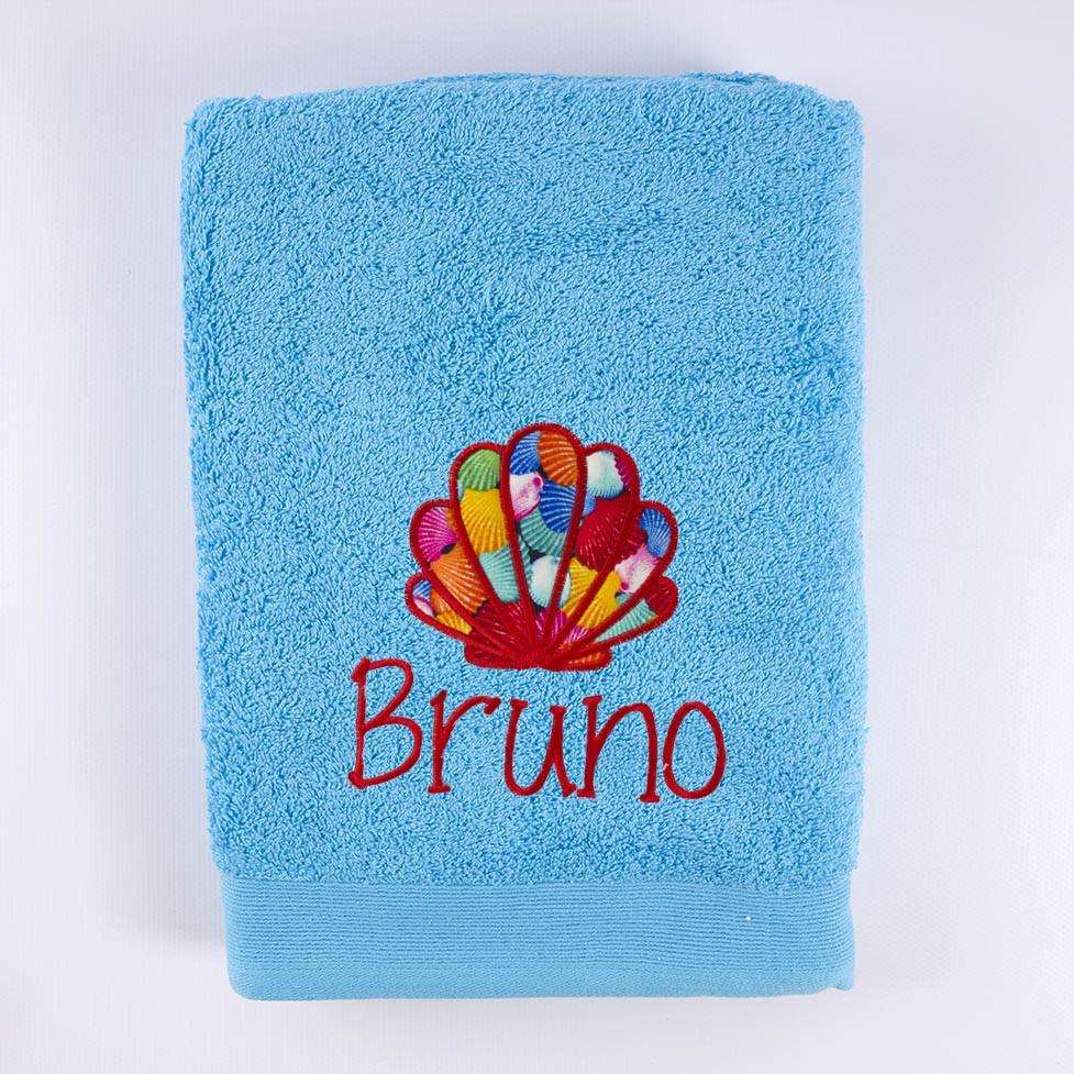 Toallas Personalizadas Bordadas Conchas Marinas Nanetes - Nanetes #