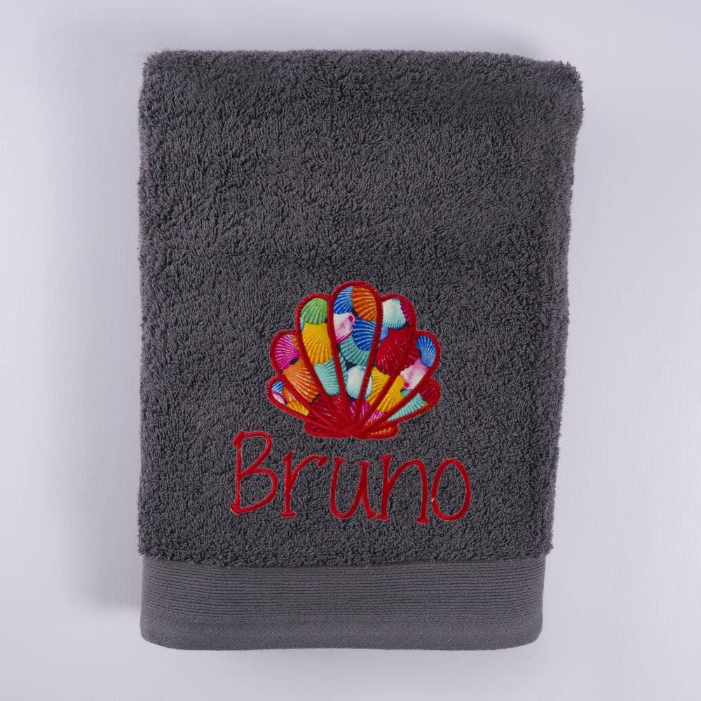 Toallas Personalizadas Bordadas Conchas Marinas Nanetes