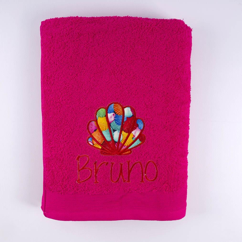 Toallas Personalizadas Bordadas Conchas Marinas Nanetes