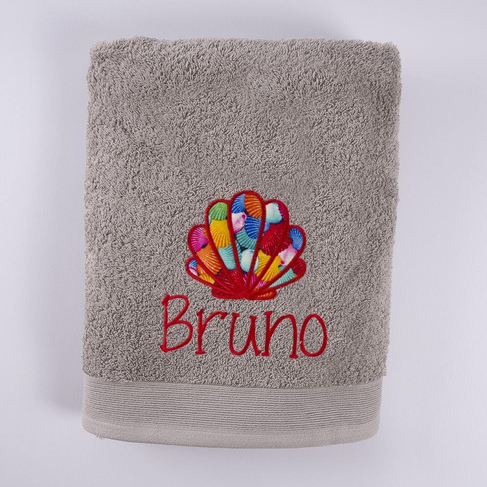 Toallas Personalizadas Bordadas Conchas Marinas Nanetes