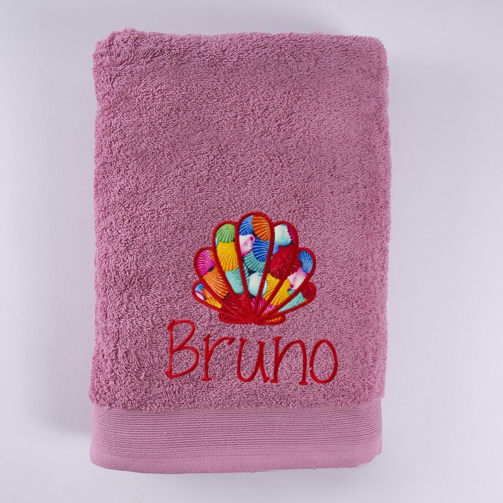 Toallas Personalizadas Bordadas Conchas Marinas Nanetes