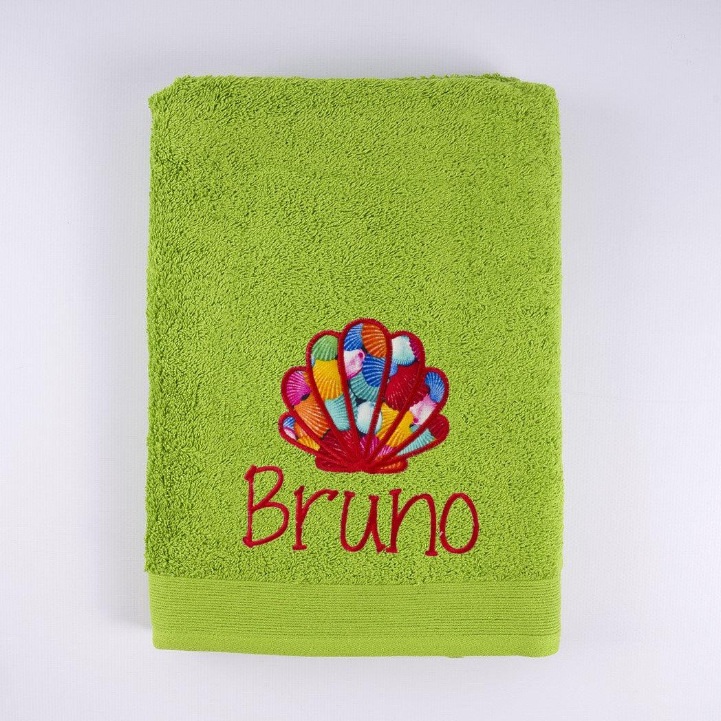 Toallas Personalizadas Bordadas Conchas Marinas Nanetes