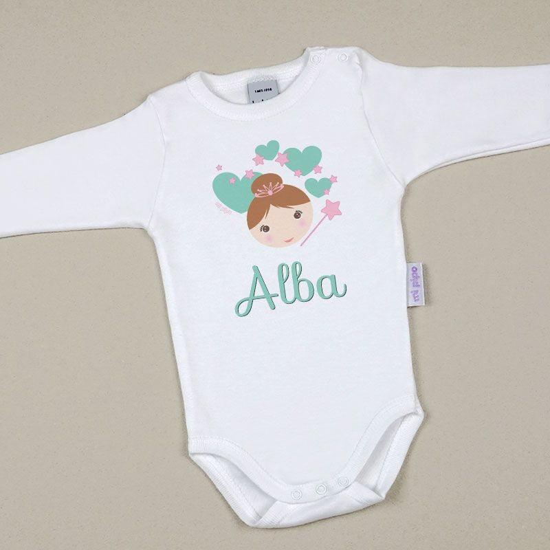 Body Personalizado Bebé Hada Nombre Mi Pipo - Nanetes #