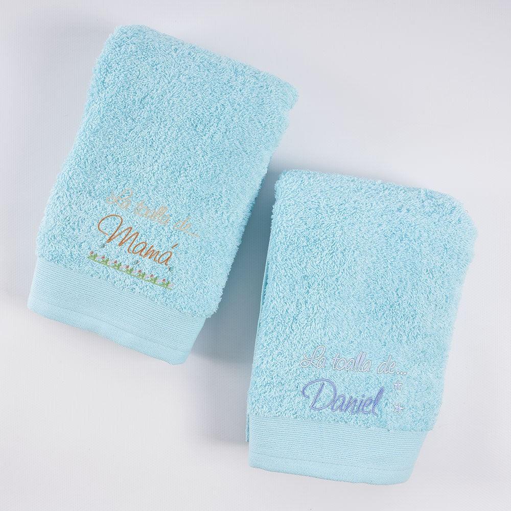 Juego de Toallas Personalizadas Mama-hijo a Juego Nanetes - Nanetes #