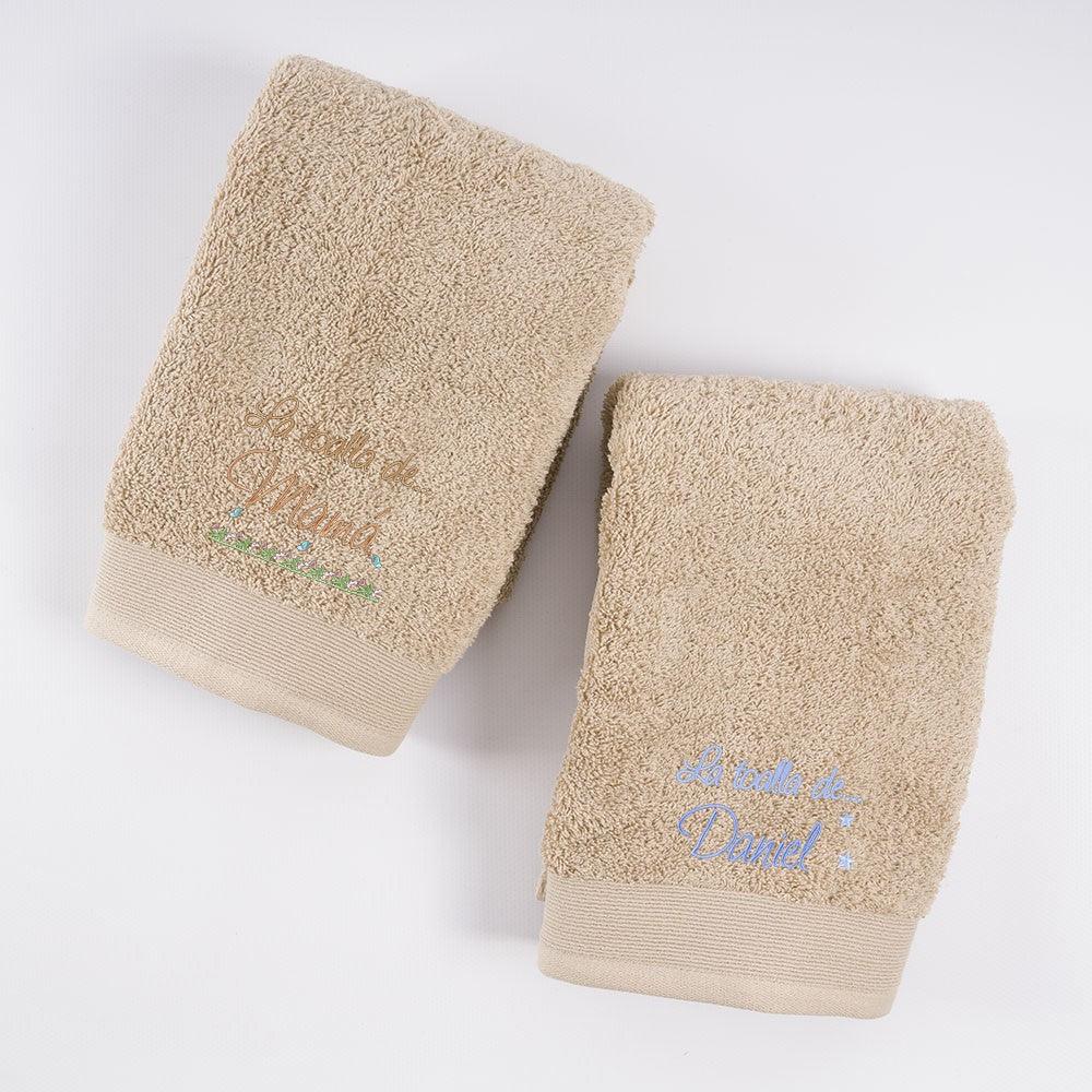 Juego de Toallas Personalizadas Mama-hijo a Juego Nanetes - Nanetes #