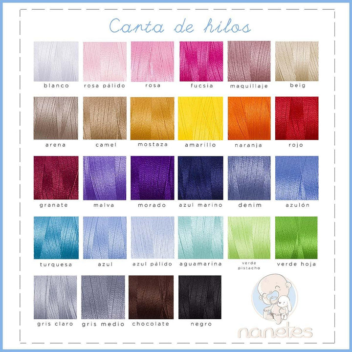 Bolso Talega Personalizado Carro Bebé Nanetes Plastificada - Nanetes #