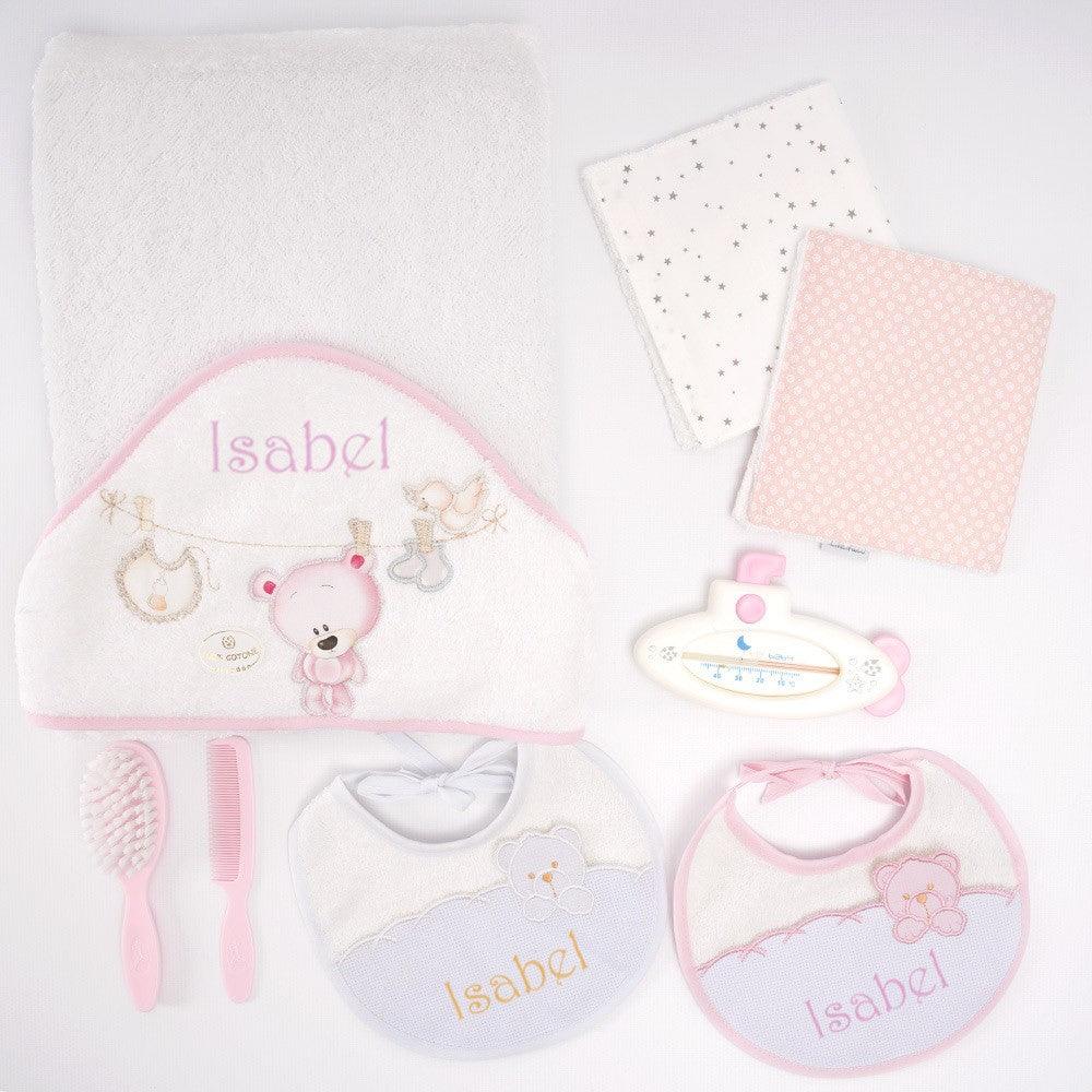 Cesta Regalo Personalizada Bebé Recien Nacido Higiene Nanetes - Nanetes #