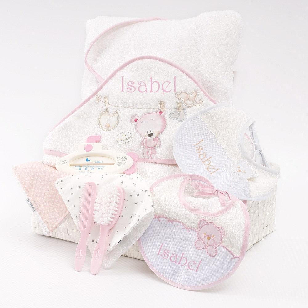 Cesta Regalo Personalizada Bebé Recien Nacido Higiene Nanetes - Nanetes #