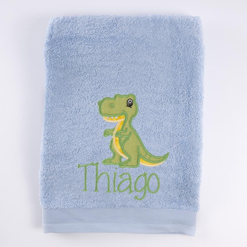 Toallas Personalizadas Niños Dinosaurio T Rex Grande Nanetes - Nanetes #
