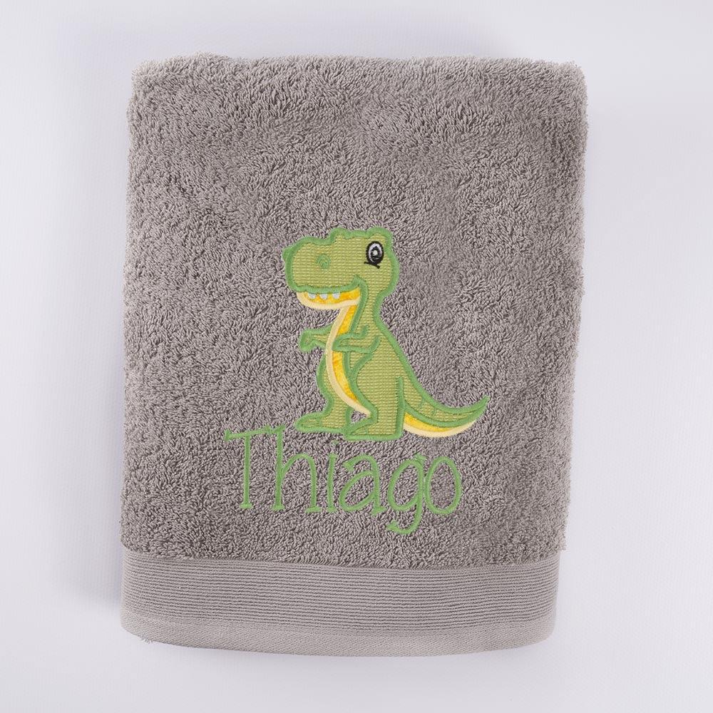 Toallas Personalizadas Niños Dinosaurio T Rex Grande Nanetes - Nanetes #