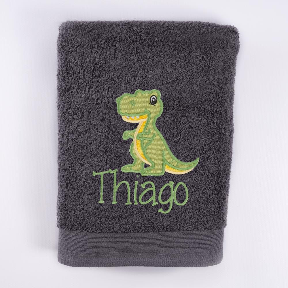 Toallas Personalizadas Niños Dinosaurio T Rex Grande Nanetes - Nanetes #