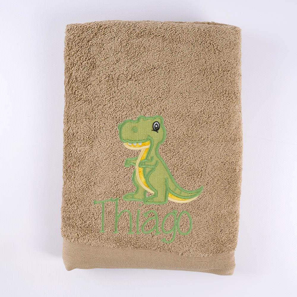 Toallas Personalizadas Niños Dinosaurio T Rex Grande Nanetes