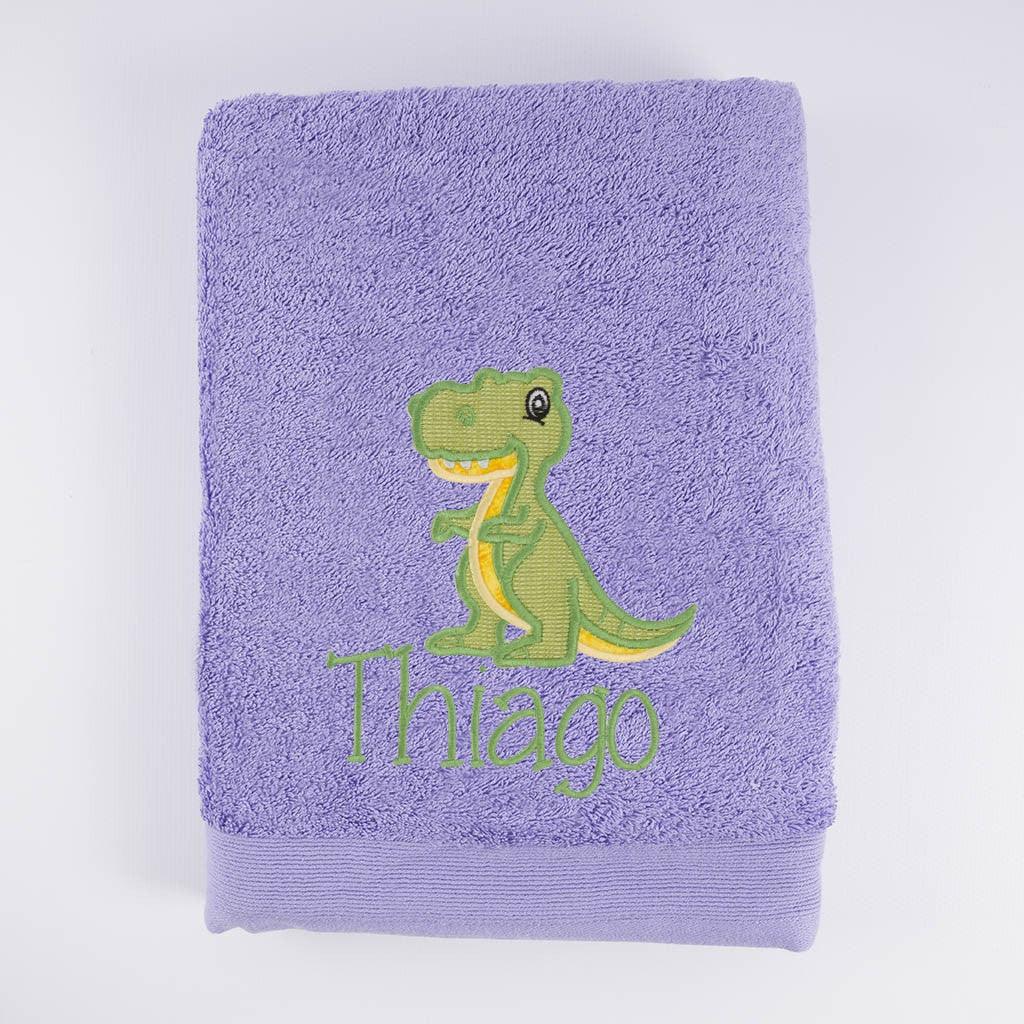 Toallas Personalizadas Niños Dinosaurio T Rex Grande Nanetes