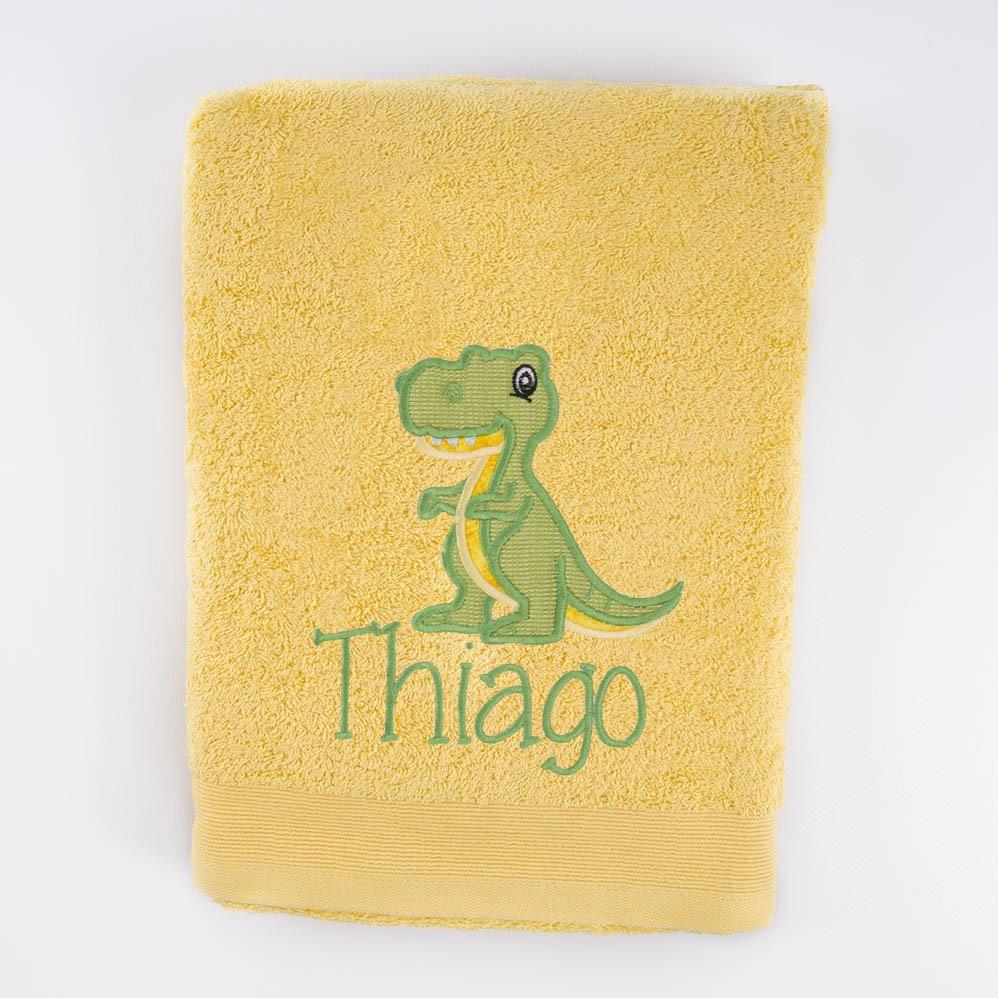 Toallas Personalizadas Niños Dinosaurio T Rex Grande Nanetes
