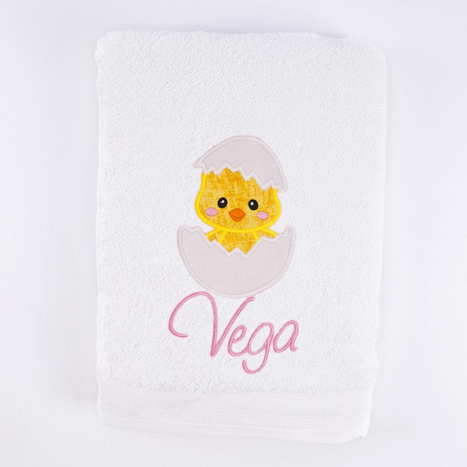 Toallas Personalizadas Pollito cascaron Nanetes - Nanetes #