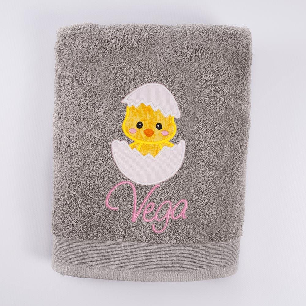 Toallas Personalizadas Pollito cascaron Nanetes