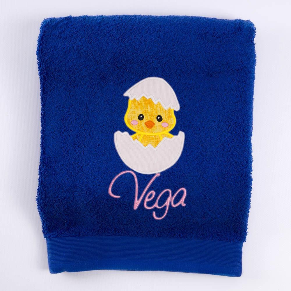 Toallas Personalizadas Pollito cascaron Nanetes