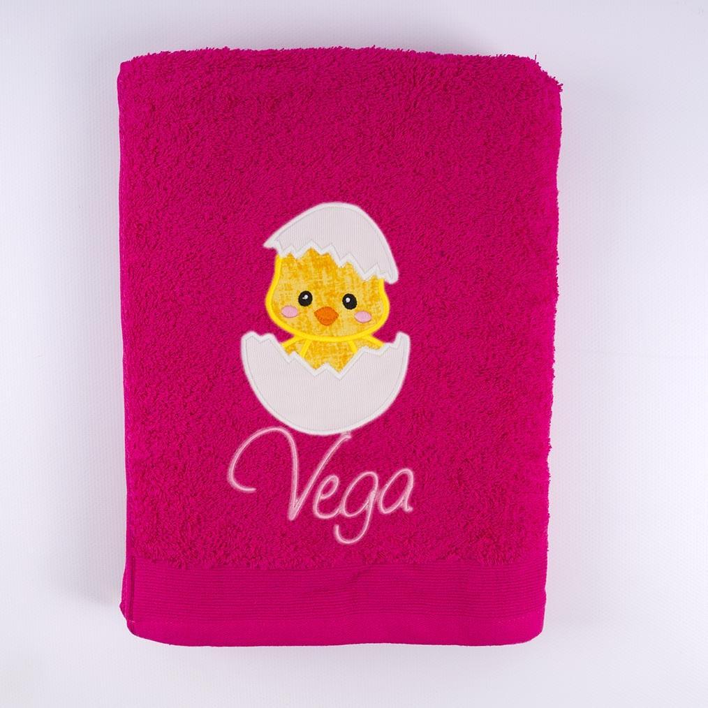 Toallas Personalizadas Pollito cascaron Nanetes