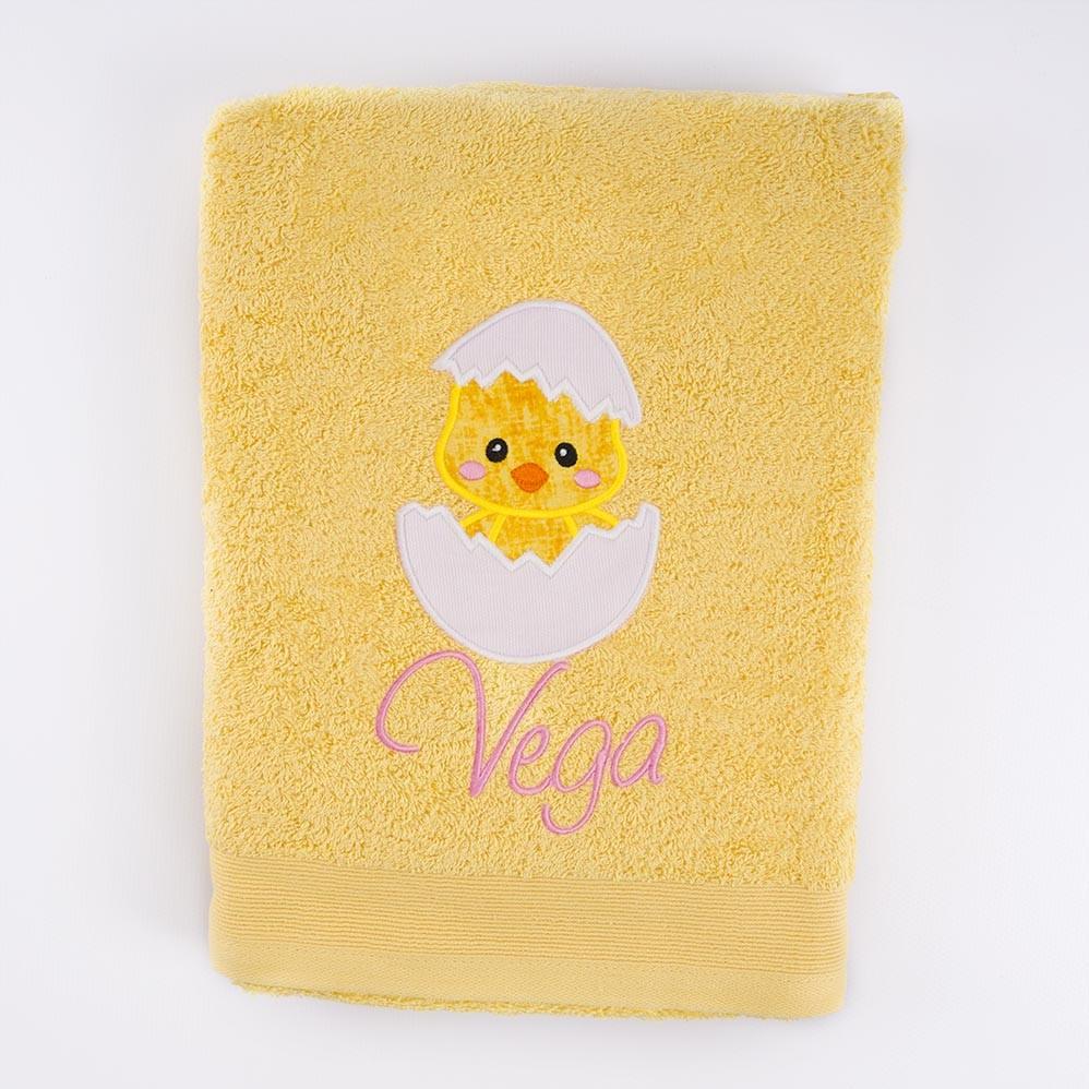 Toallas Personalizadas Pollito cascaron Nanetes