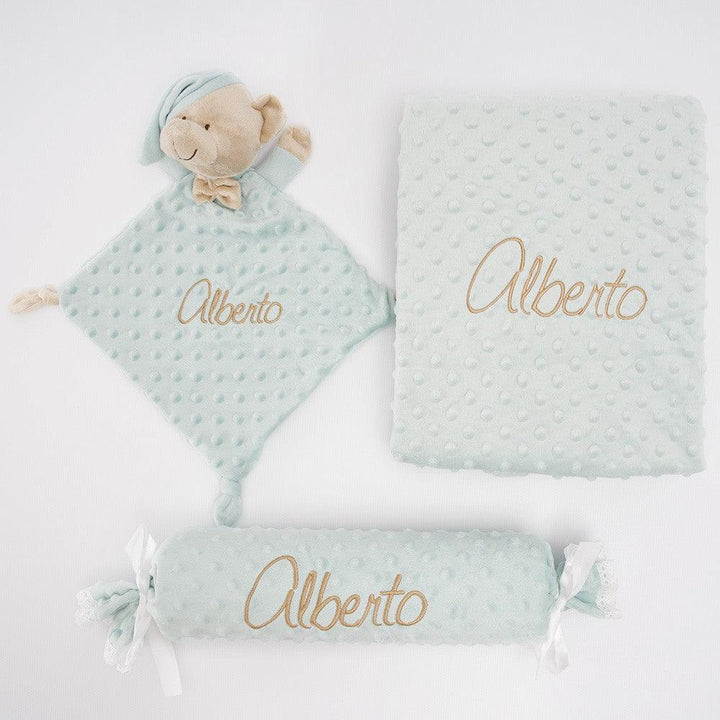 Manta y Doudou y Caramelo 3 piezas Basic Nanetes