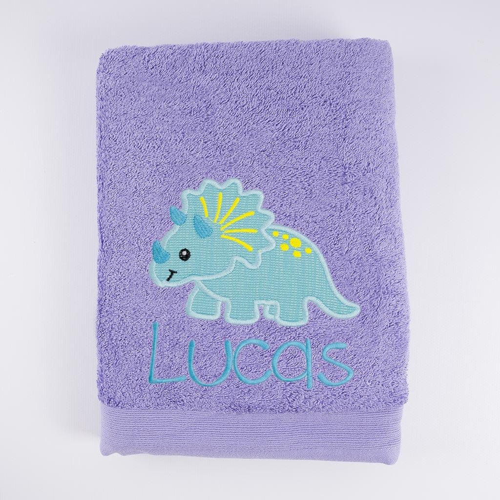 Toallas Personalizadas Infantiles Triceratops Nanetes - Nanetes #