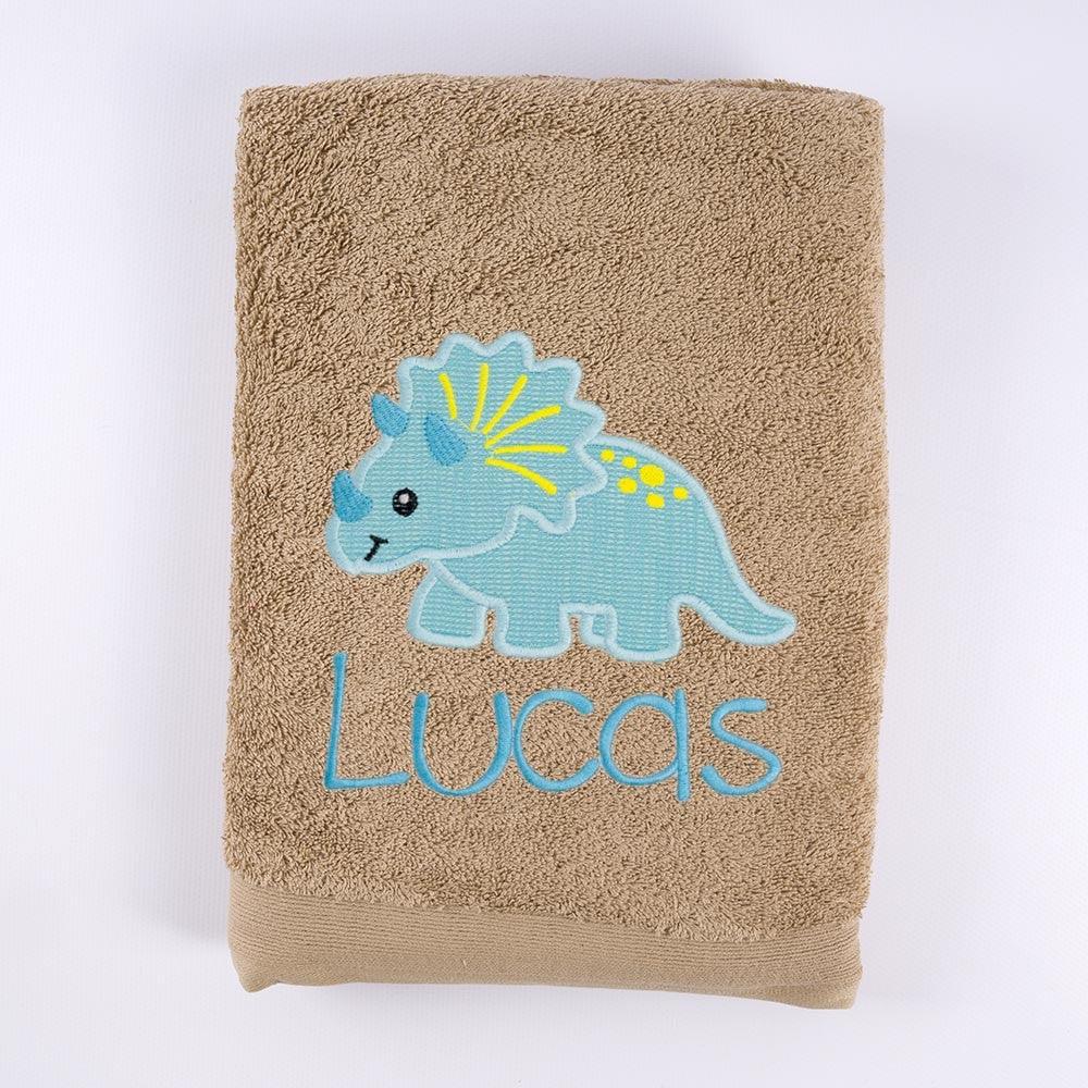 Toallas Personalizadas Infantiles Triceratops Nanetes - Nanetes #