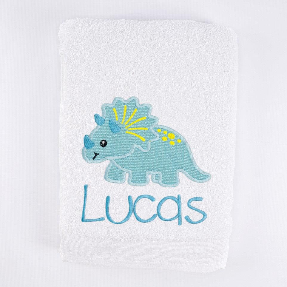 Toallas Personalizadas Infantiles Triceratops Nanetes - Nanetes #