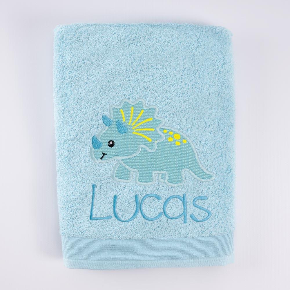 Toallas Personalizadas Infantiles Triceratops Nanetes