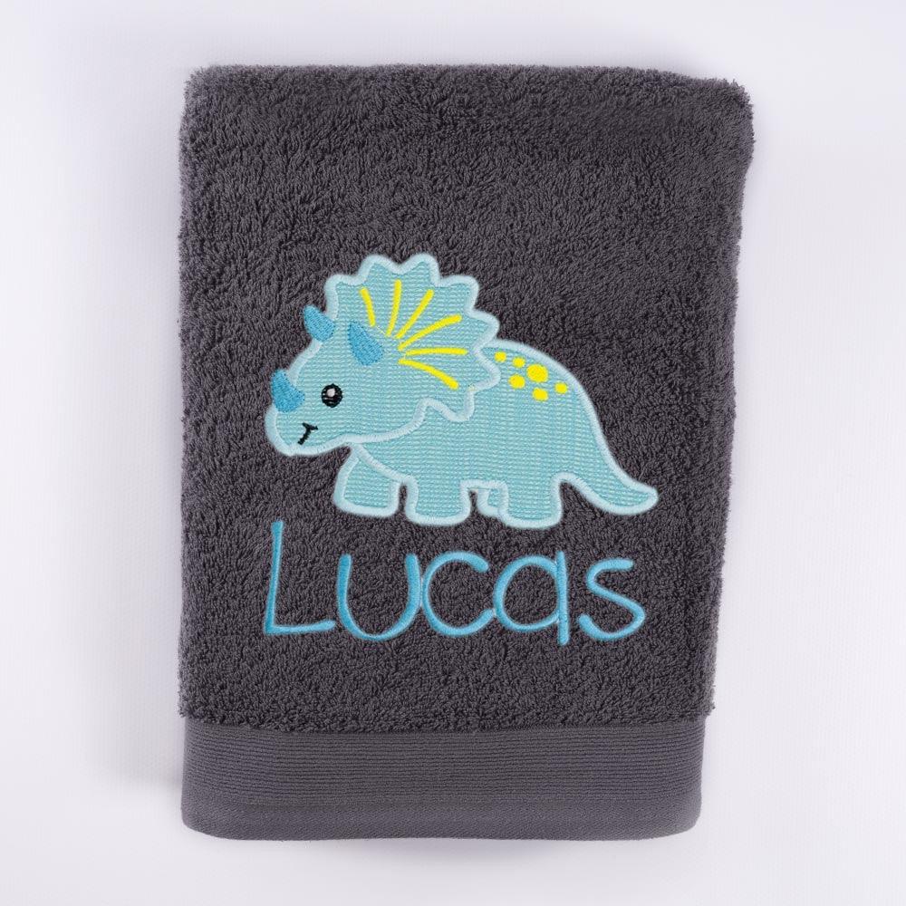 Toallas Personalizadas Infantiles Triceratops Nanetes