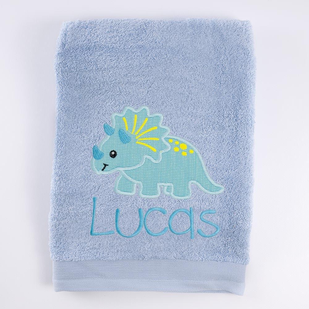Toallas Personalizadas Infantiles Triceratops Nanetes