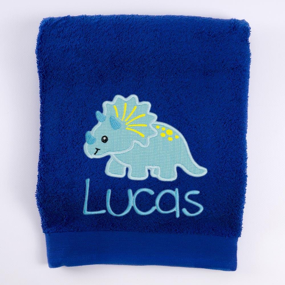 Toallas Personalizadas Infantiles Triceratops Nanetes