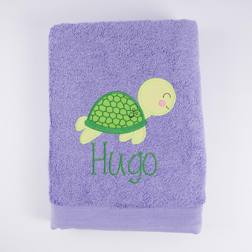 Toallas Personalizadas Bordada Tortuga Nanetes - Nanetes #
