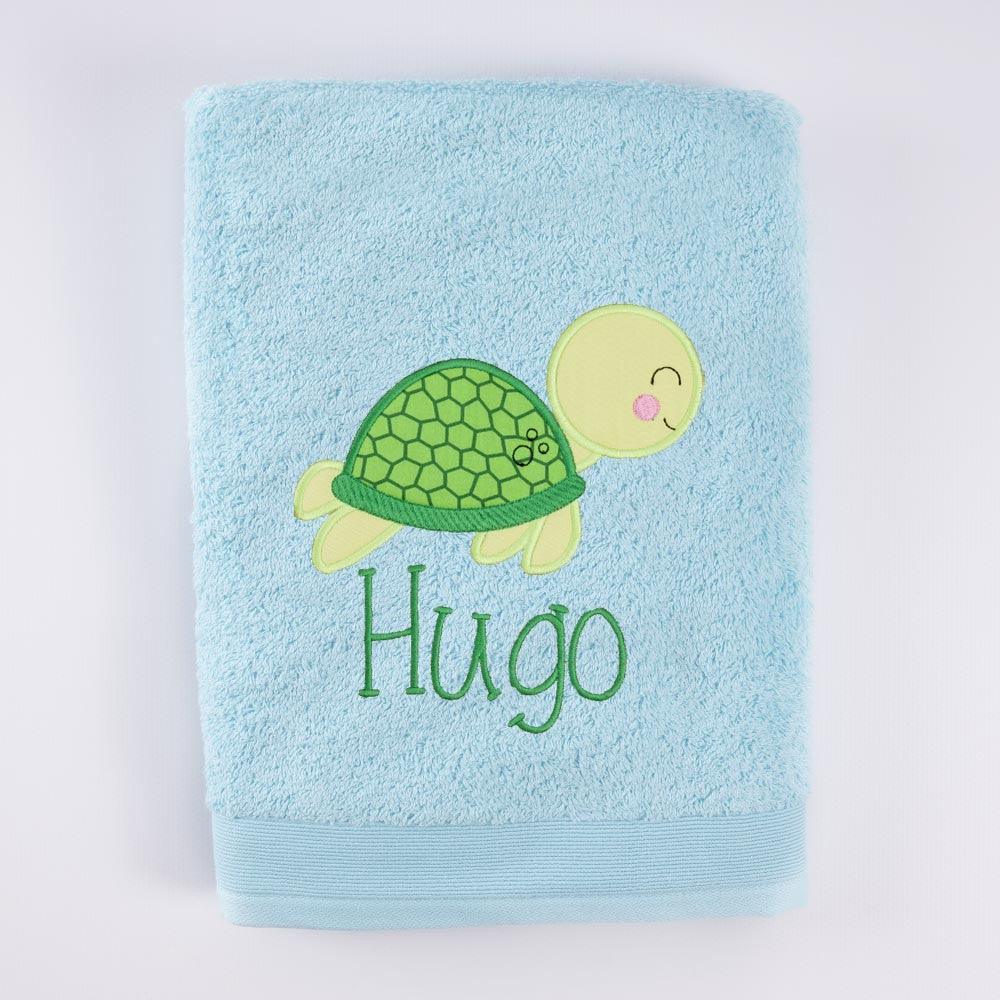 Toallas Personalizadas Bordada Tortuga Nanetes - Nanetes #