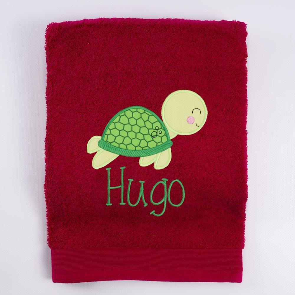 Toallas Personalizadas Bordada Tortuga Nanetes