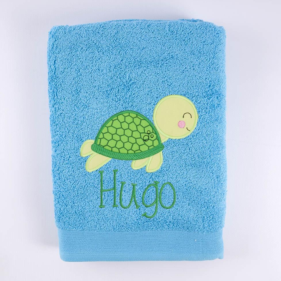 Toallas Personalizadas Bordada Tortuga Nanetes