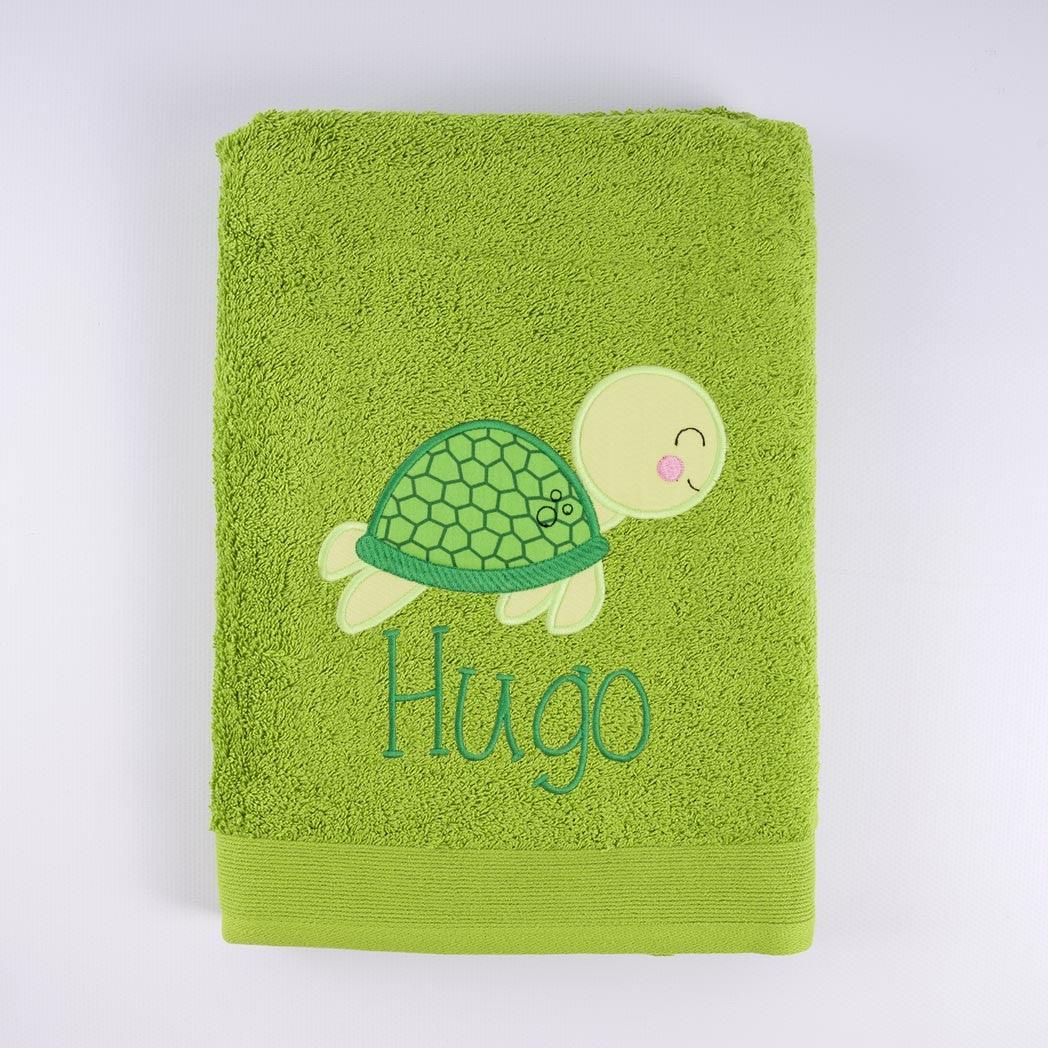 Toallas Personalizadas Bordada Tortuga Nanetes
