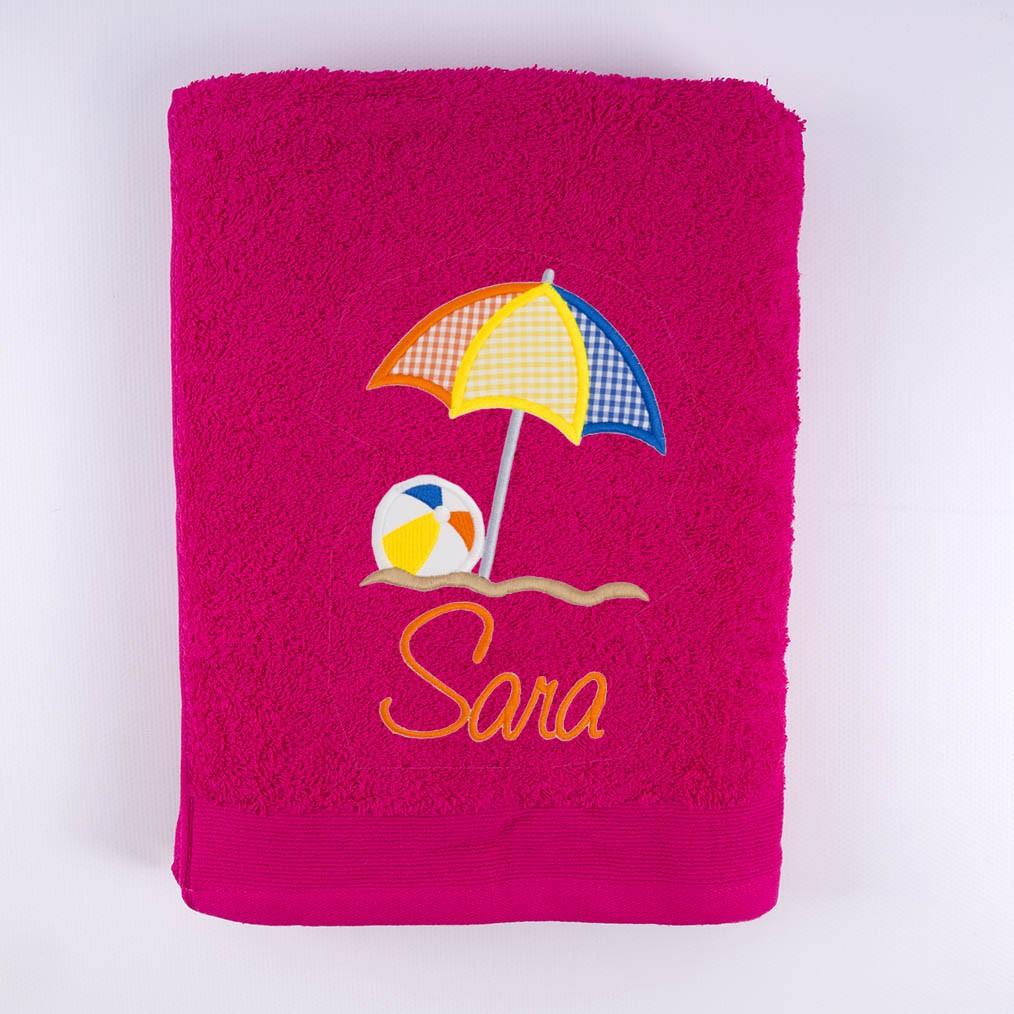 Toallas Personalizadas Playa Sombrilla Nanetes - Nanetes #