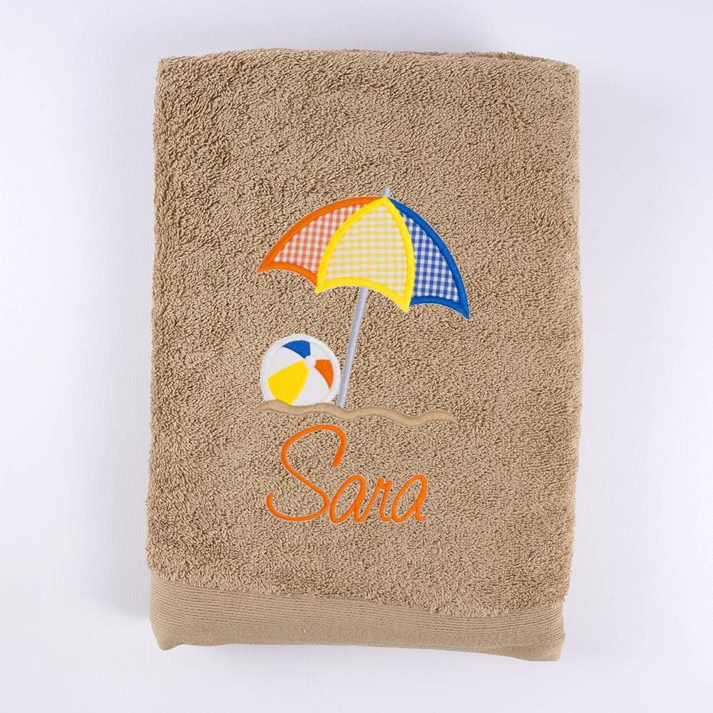 Toallas Personalizadas Playa Sombrilla Nanetes