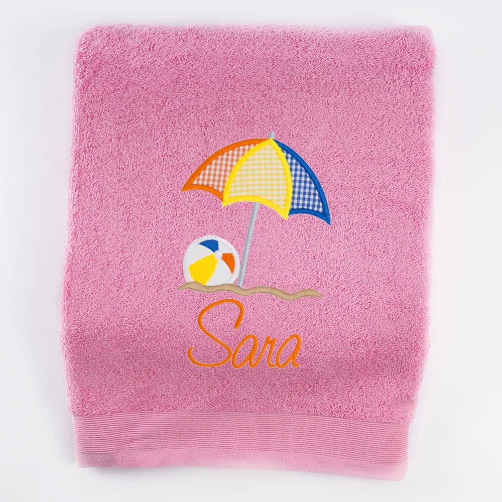 Toallas Personalizadas Playa Sombrilla Nanetes