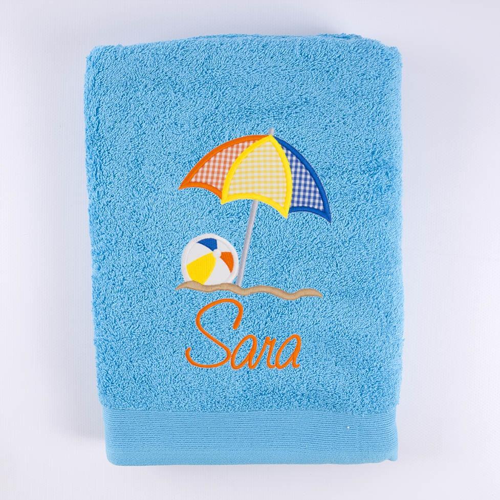 Toallas Personalizadas Playa Sombrilla Nanetes