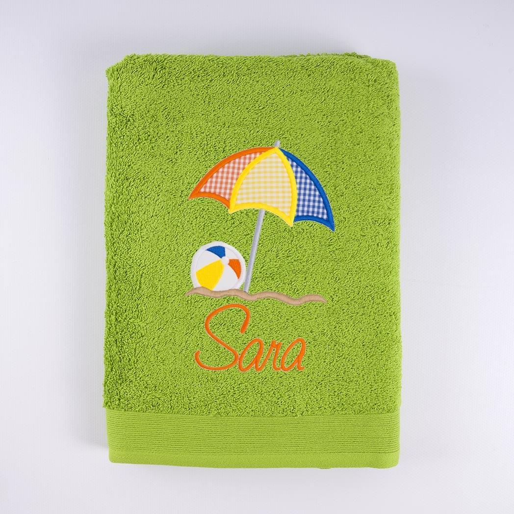 Toallas Personalizadas Playa Sombrilla Nanetes