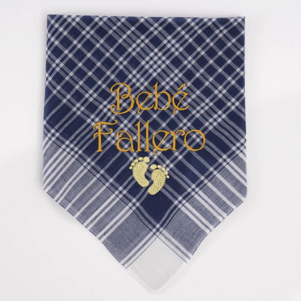 Pañuelo Fallero Bordado Bebé Fallero Pies - Nanetes #