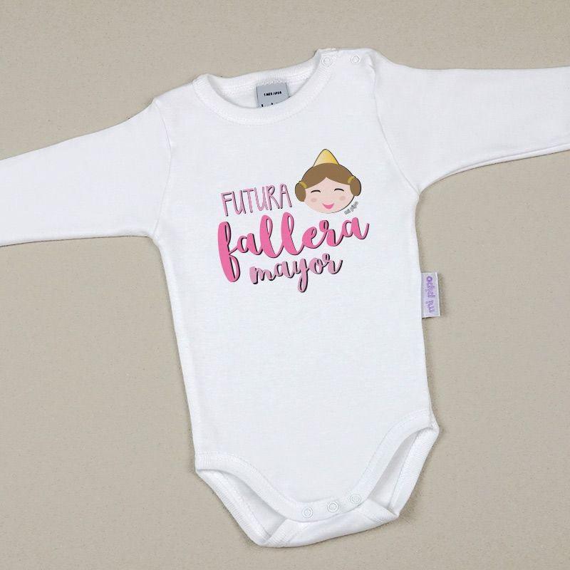 Body Bebé Futura Fallera Mayor Mi Pipo - Nanetes #