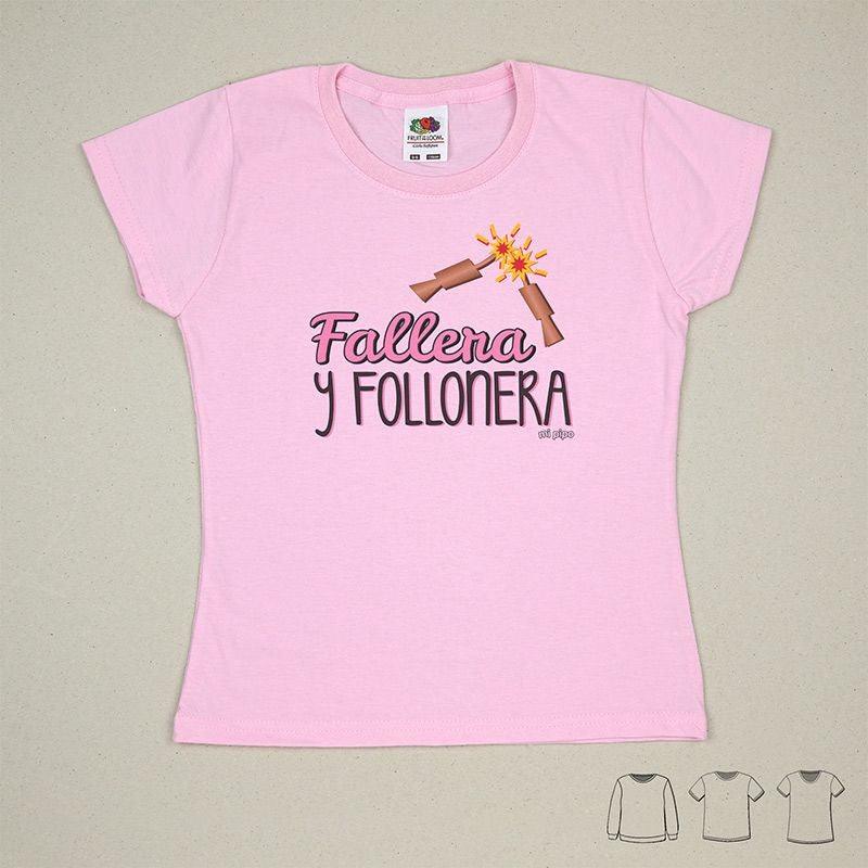 Camiseta o Sudadera Niños Fallera y Follonera Mi Pipo - Nanetes #