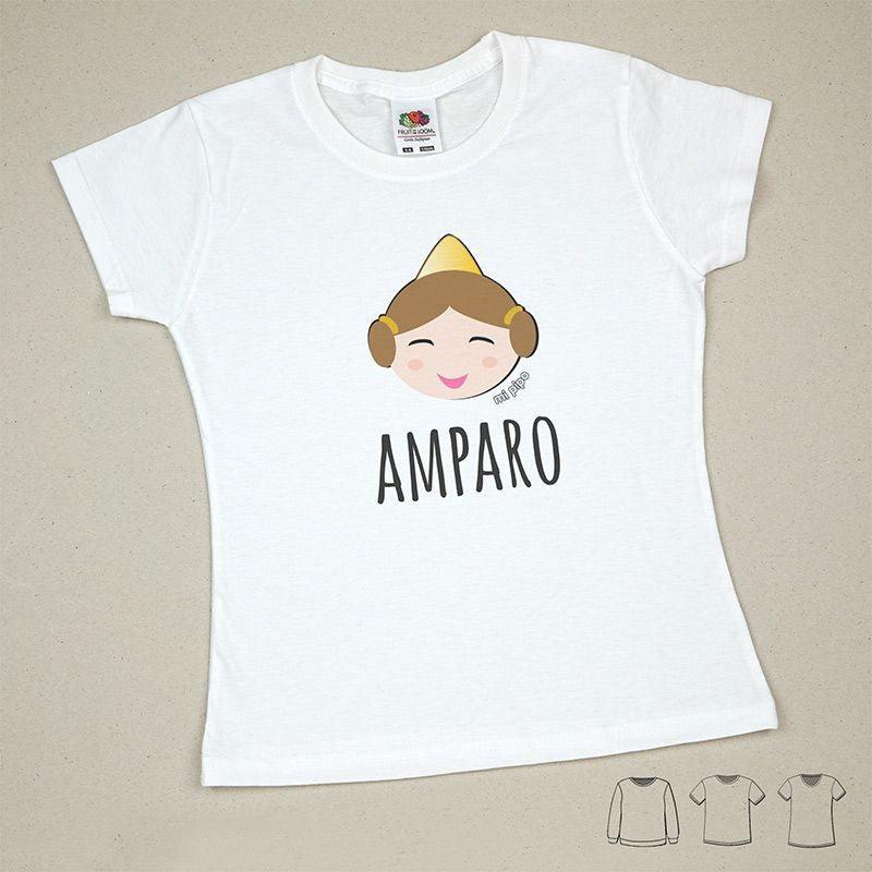 Camiseta o Sudadera Niños Fallera con Nombre Mi Pipo - Nanetes #