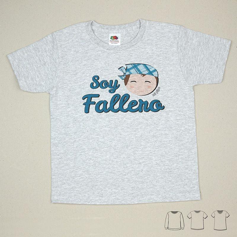 Camiseta o Sudadera Niños Soy Fallero Niño Mi Pipo - Nanetes #