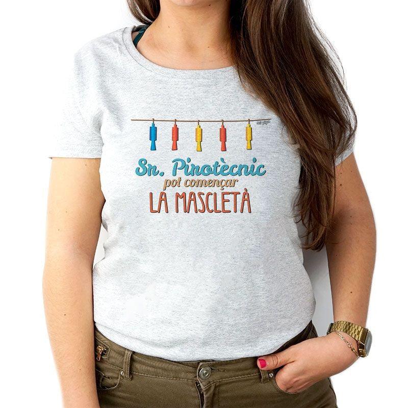 Camiseta Fallera Mujer Sr Pirotecnic Mi Pipo - Nanetes