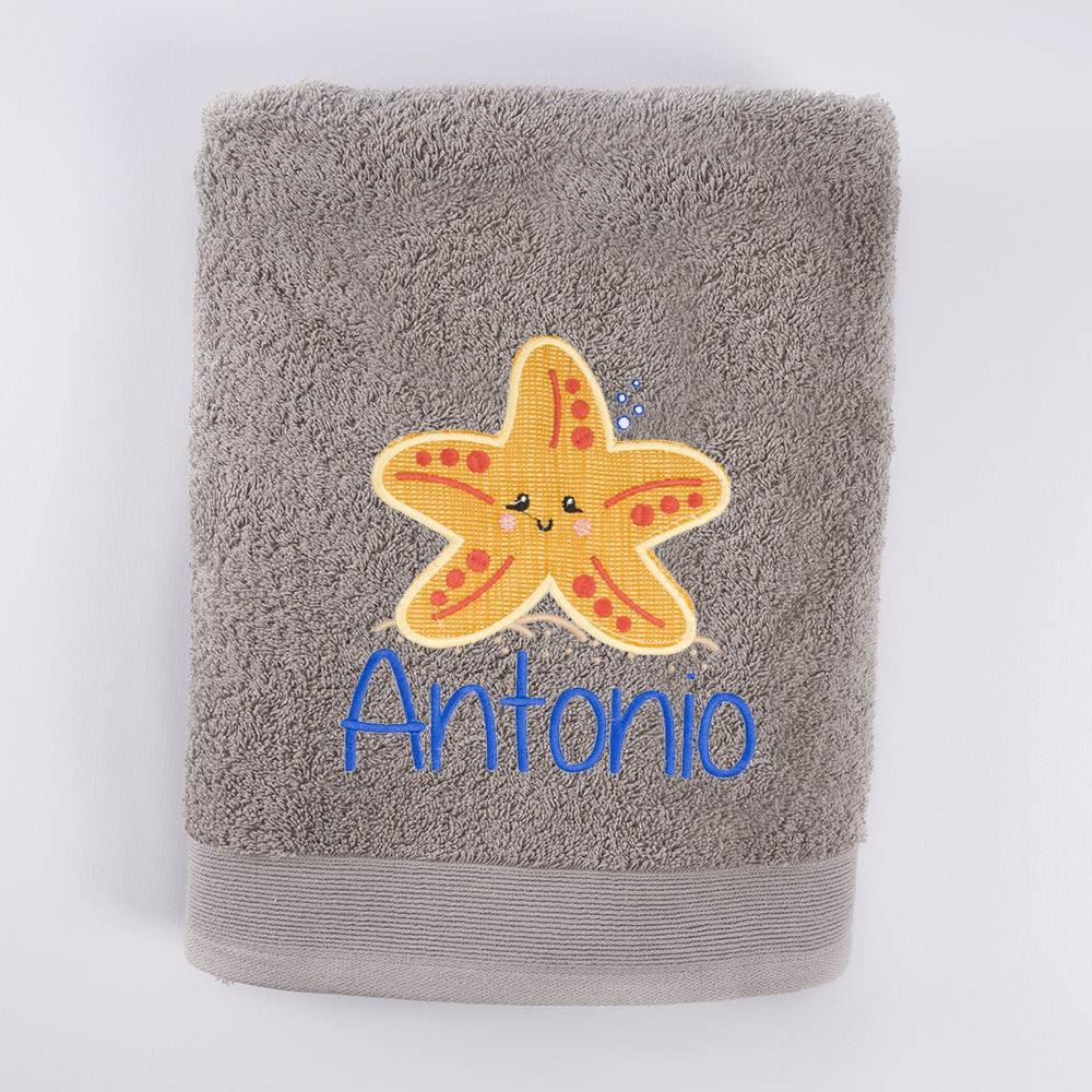 Toalla Personalizada Bordada Estrella de Mar Nanetes - Nanetes #